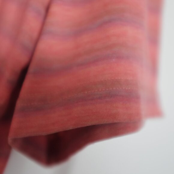 COPY - Bugatchi uomo orange color italian fabric stripe polo Mercerized cotton … - Picture 4 of 9